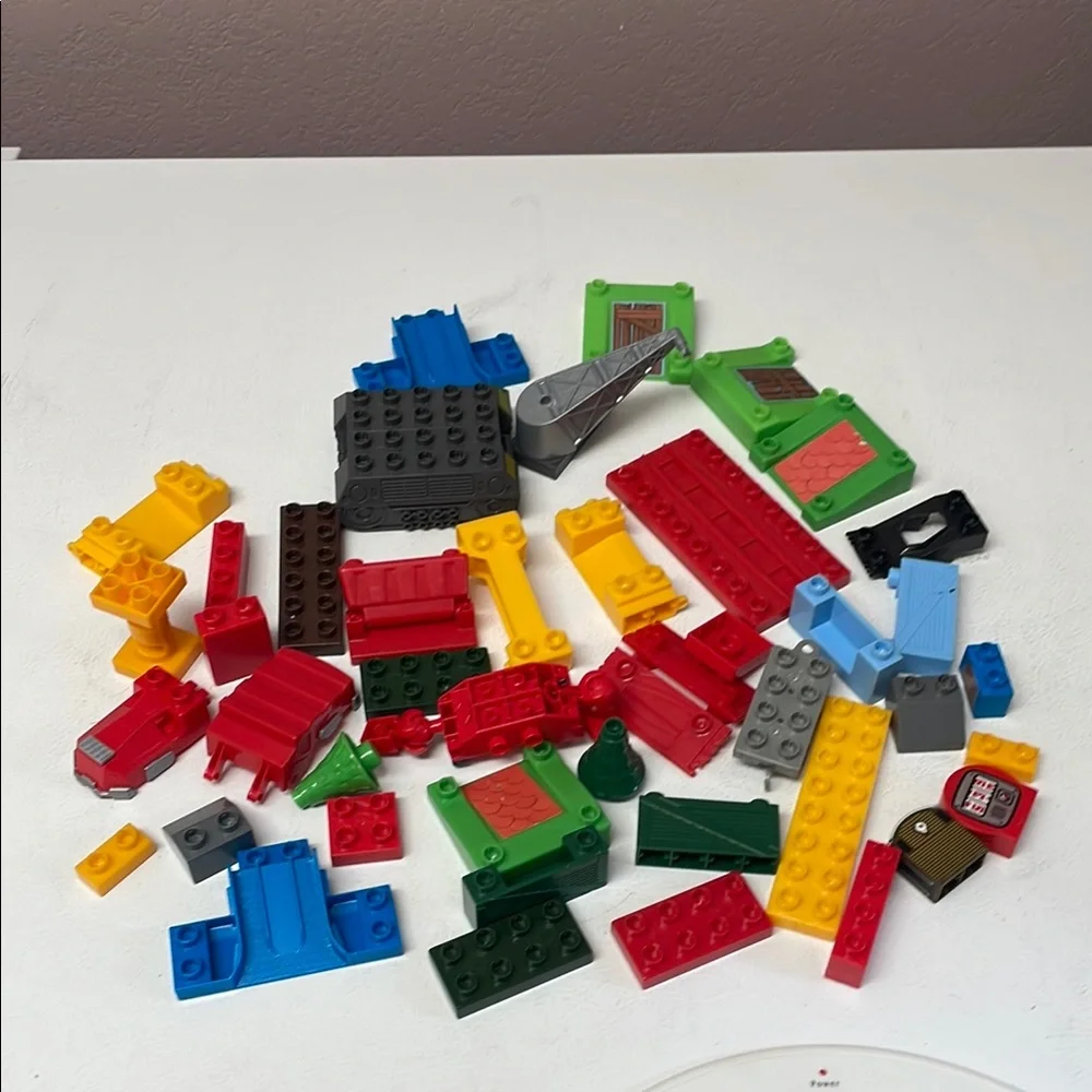 Colorful Building Mega Bloks Blocks Set
